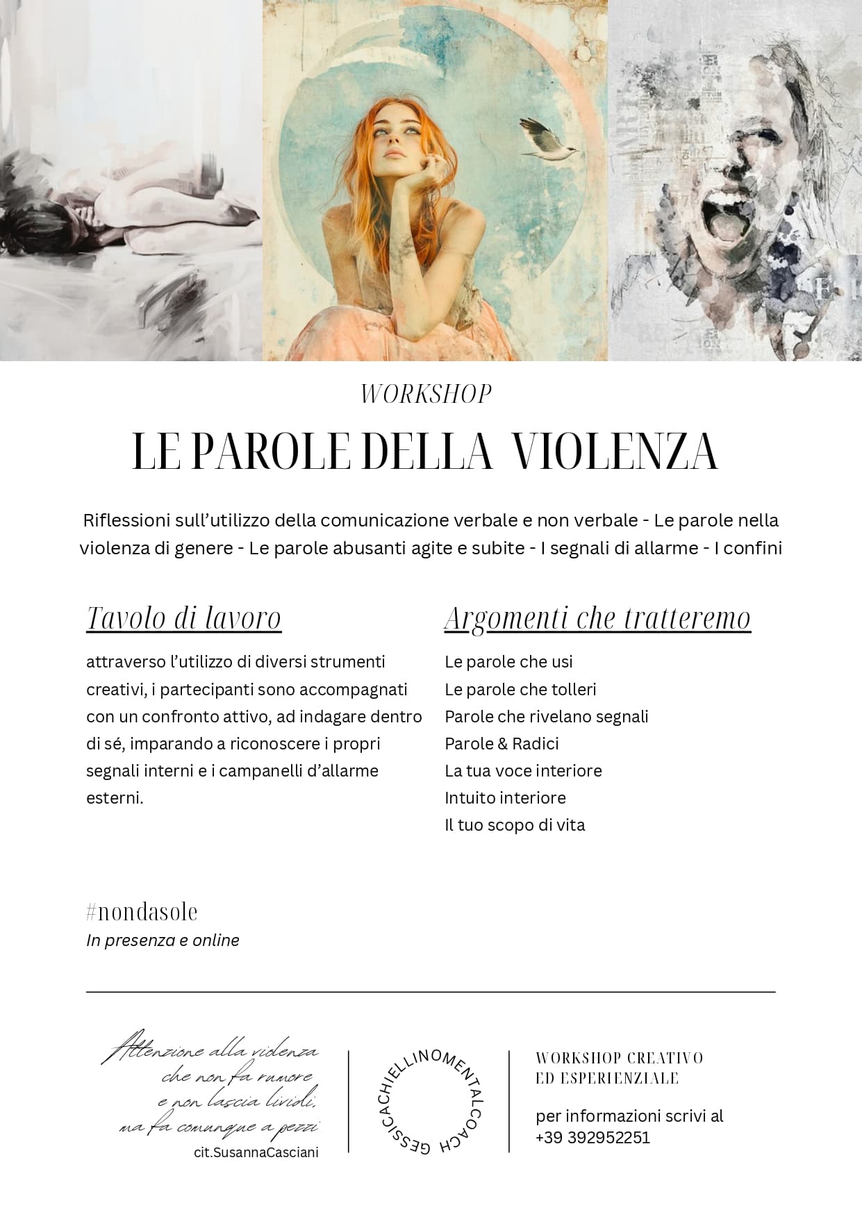 Lasciati ispirare - Gessica Chiellino - Realizzazione personale