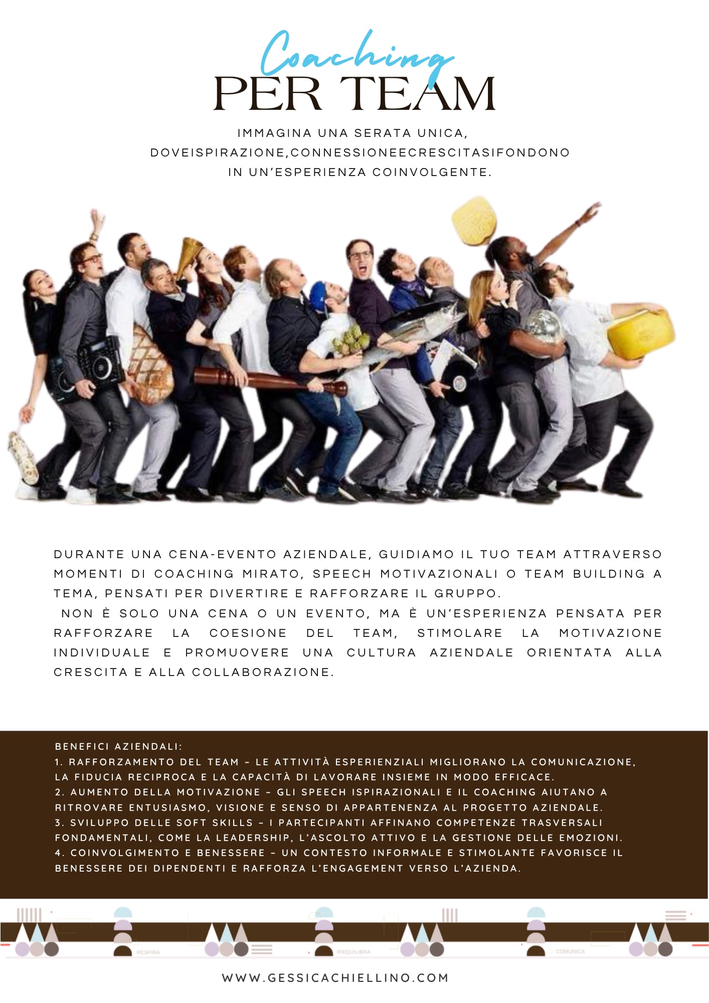 Lasciati ispirare - Gessica Chiellino - Gestione team